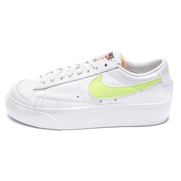 NIKE BLAZER LOW  PLATFORM Sneaker 'LEMON TWIST - Picture 3 of 14